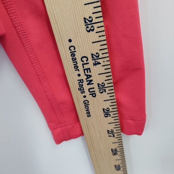 Nike Dri-Fit Half Zip Hi-Neck Knit Longsleeve Pull On Sweater Large Women Pink - Picture 8 of 10